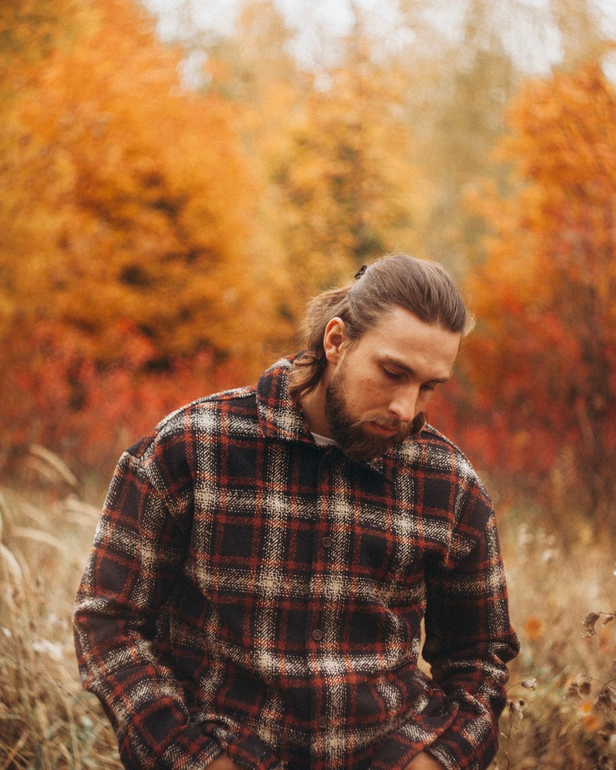 Brushed Flannel Overshirt