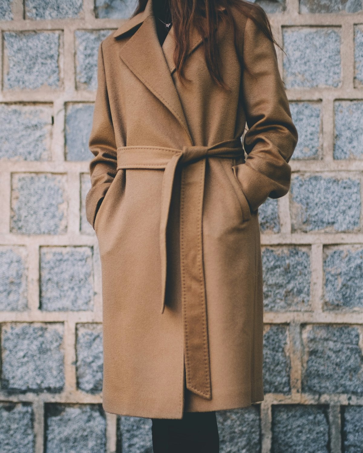 Double-Faced Wrap Coat