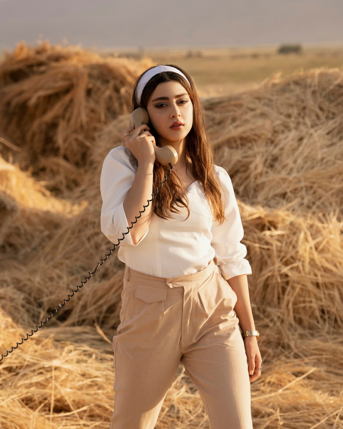 Pleated Barrel Trouser